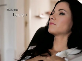 Beautiful masturbation scene by ardent stunner