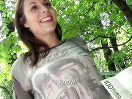 A hundred Euro is enough to see beautiful tight boobs