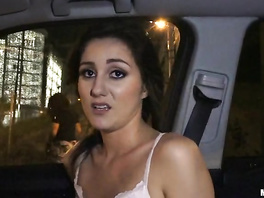 Chick asks for a ride and gets fucked up by driver