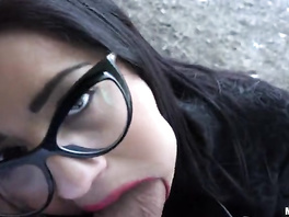 Nerdy Julia De Lucia is still fine for anal sex