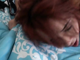 Juicy assed redhead slut loves boyfriend's dick taste