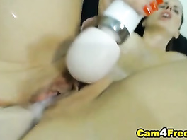 Hot brunette erects fucker's huge dick and gets fucked in the ass