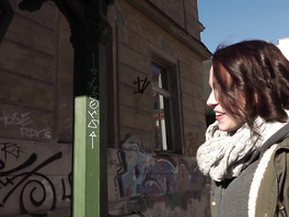 Skinny milf humiliates her sissy hubby with strong black guy