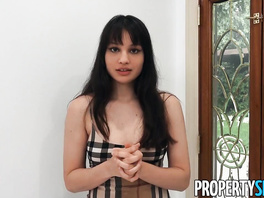 Thirsty teen gets to enjoy a really thick creampie