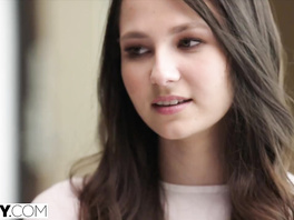 Talented young college girl is seducing perverted professor and having hardcore fuck in his office