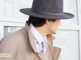 Naughty young guy is spying hot blonde milf Kenzie Taylor before getting fucked