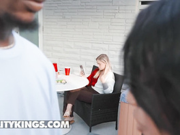 REALITY KINGS - India Lordhefner Fucks Her Friend's BF Damion Dayski While She Is Inside The House